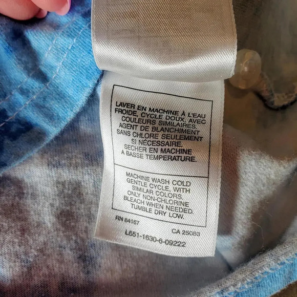 Disneyland Resort Walt Disney World Kids Toddler 2T Blue White Tie Dye Polo - Picture 7 of 8